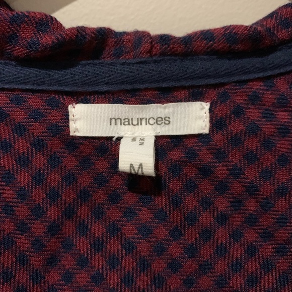 Maurice’s Flannel Hoodie - Picture 3 of 4